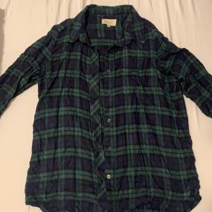 Flannel size M